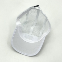 Nuevo verano 5 paneles Material de nylon Campamento Gorras Deportes Snapback Sombreros sin estructura Logotipo bordado personalizado
