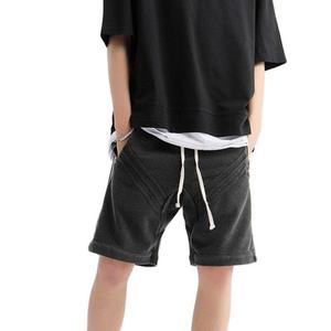 High Quality <b>Mens</b> <b>Shorts</b> With Zipper Pocket <b>Vintage</b> Pant Custom Casual 100% Cotton Printed Acid Washing Striped <b>Shorts</b> Pants - Product Image 1