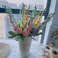 Premium Baumwoll-Häkel-Mischblumenstrauß - Handgefertigter Klassischer Stil Umweltfreundliche Langlebige Heimdekoration Chinesisches Neujahr