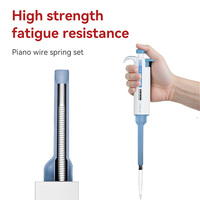 Pipette en plastique électronique avec volumes pour les besoins de pipetage de laboratoire