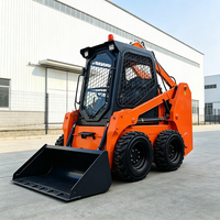 Chargeuse compacte sur pneus diesel 23 kW 25 CV du fabricant, 0,14 m³ pour équipement de préhension