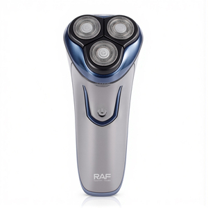 Tondeuse à cheveux professionnelle RAF pour hommes, tondeuse rotative pour barbe et visage, rasoir rechargeable sans fil avec verrouillage de voyage, multifonction - Product Image 2