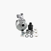 Pompe à eau à essence 2 temps haute efficacité 1,9 CV 51,2 cm³ 1 pouce portable pour l'irrigation et la lutte contre les inondations