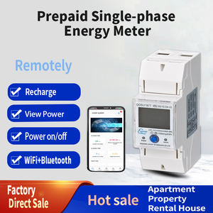 Wi-Fi + Bluetooth pengukur listrik pintar, DDSU1877 fase tunggal untuk rumah sewa dan apartemen - Product Image 2