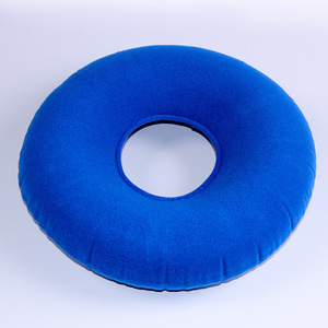 Anti Bedsore Inflatable Seat <b>Cushion</b> <b>Round</b> PVC For Elderly And Paralysis Relief Health Massage Support - Product Image 1