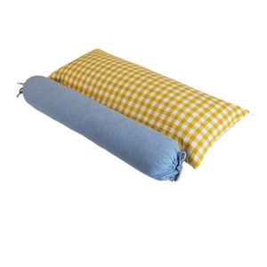 Almohada de trigo sarraceno, almohada de trigo sarraceno de una sola pieza, almohada cervical, almohada de cáscara de trigo sarraceno extraíble y lavable para adultos - Product Image 1