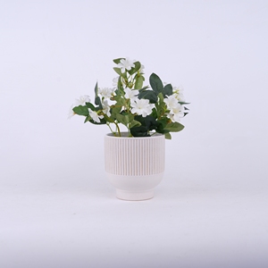Nordique <span class=keywords><strong>moderne</strong></span> Mini pot de plante en céramique Design mignon finition émaillée de haute qualité intérieur décor à la maison application de <span class=keywords><strong>jardin</strong></span> <span class=keywords><strong>pour</strong></span> une utilisation au sol - Product Image 4