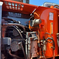 Excavator Hidrolik Mini Hitachi ZX130W 4 Roda Penggerak, Mesin Isuzu Bekas, Efisiensi Tinggi, Bucket 0.5m, Kemampuan Menaiki Lereng 70% (35)