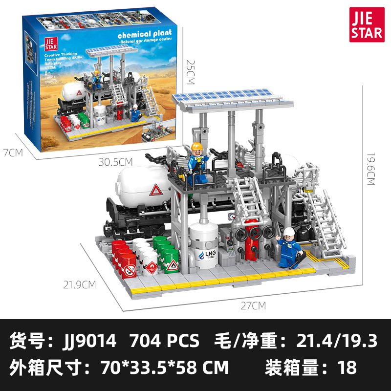Centre d'économies de gaz naturel - 704 pièces - JJ9014