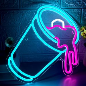 Cheers Neon <b>Sign</b> LED Indoor Hanging Ambient Light Store Wall Decoration Light Night Indicator Light Display Light Customizable - Product Image 5