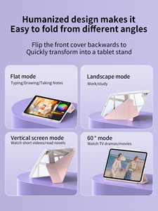Funda transparente plegable 3+<span class=keywords><strong>Y</strong></span> para <span class=keywords><strong>iPad</strong></span> 10.ª <span class=keywords><strong>y</strong></span> 11.ª generación 2025, 7/8/9 10.2'', funda de inicio para <span class=keywords><strong>Air</strong></span> 4 5 6 7 11, para <span class=keywords><strong>Air</strong></span> 2 9.7 Pro 11 <span class=keywords><strong>Mini</strong></span> 6 7 - Product Image 3