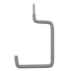OEM 9.5" Heavy Duty Screw-In Hanger-Garage Iron Storage <b>Hook</b>-<b>Wall</b> Mounted-Industrial Durable Grey Organizer-Vietnam Factory - Product Image 4
