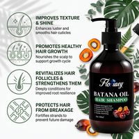 Shampooing revitalisant hydratant et fortifiant à la biotine et à l'huile de romarin pour la croissance des cheveux et la prévention de la chute des cheveux