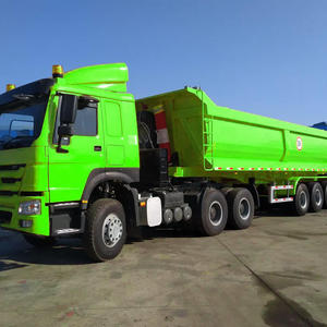 Semirremolque Volquete de 3 Ejes de Diseño Superior, Semirremolque Volquete de 60 Toneladas para Transporte de Construcción en África - Product Image 4
