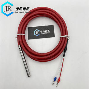 Jiale PT100 4 * 50毫米软硅胶热阻温度传感器高精度 - Product Image 5