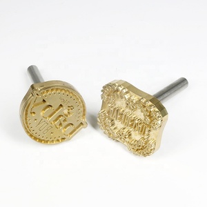 Personalized Brass Soap <b>Stamp</b> Custom Branded <b>Leather</b> Coconut Burger Branding Stencil - Product Image 1