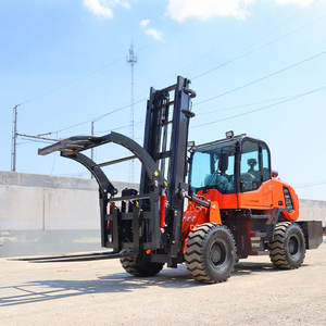Mingsheng Forklift Off-road <span class=keywords><strong>Diesel</strong></span> <span class=keywords><strong>3</strong></span> <span class=keywords><strong>ton</strong></span> dengan tiga tiang tiang tiang buatan Tiongkok untuk transportasi gudang - Product Image 4