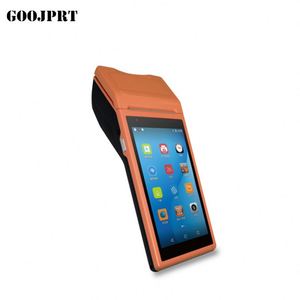 3 gam NFC Máy in di động <span class=keywords><strong>Android</strong></span> cầm Tay <span class=keywords><strong>POS</strong></span> thiết bị đầu cuối <span class=keywords><strong>QR</strong></span> Máy quét mã PDA thiết bị cho hậu cần và cửa hàng bán lẻ - Product Image 1