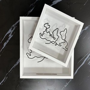 Cadre de vitrine de boîte d'ombre de <span class=keywords><strong>voyage</strong></span> avec fente sur le dessus pour les billets, souvenirs de <span class=keywords><strong>voyage</strong></span> - Product Image 3