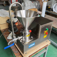 Machine à broyer colloïdale populaire en vente, Jmc 60, machine à beurre de cacahuètes entièrement automatique pour faire du beurre de cacahuètes