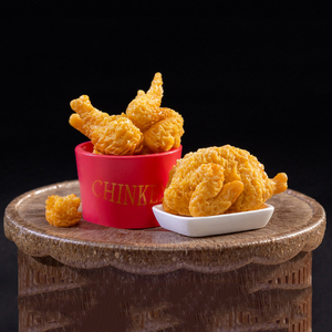 โมเดลเรซิ่นรูปไก่ทอดจิ๋ว ของตกแต่งโต๊ะทำงาน อุปกรณ์ DIY - Product Image 6