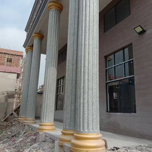 Factory Direct <strong>Wholesale</strong> Circular Roman Column Mold in Pure ABS Plastic for Housing Construction <strong>Cast</strong>-in-Place Concrete