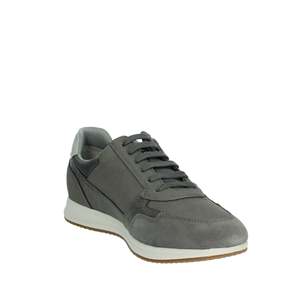 Baskets basses décontractées en cuir gris Geox pour homme U45H5B 0EKPT - Product Image 5