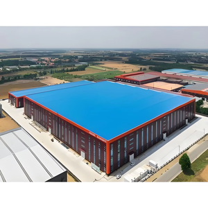 ورشة عمل كبيرة خفيفة الوزن من الهياكل الفولاذية مسبقة الصنع، ملعب، مركز تسوق، مبنى صناعي وتجاري - Product Image 3