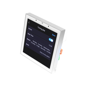 เครื่องขยายเสียงติดผนัง WiFi บลูทูธ 2 ช่องสัญญาณ 25W Tuya Zigbee พร้อมหน้าจอสัมผัส 4 นิ้ว สำหรับระบบเสียงบ้านอัจฉริยะ - Product Image 5