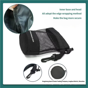 Bolsa de Almacenamiento para Pelotas de Golf al por Mayor con Cierre de Cordón - Diseño de Bolsillo de Malla para una Fácil Organización, Disponible en Gris/Azul/Negro - Product Image 2