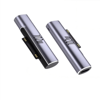Adaptateur Suface 102W Charge Rapide USB Type C PD 15V vers Suface Support Book Pro7/6/5/4/3 Pro Go pour Surface