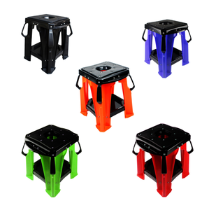 ขาตั้งซ่อม<span class=keywords><strong>มอเตอร์ไซค์</strong></span>แบบพับได้ ทำจากพลาสติก ใช้สำหรับซ่อมมอเตอร์ไซค์ทั่วไปและรถวิบาก - Product Image 1