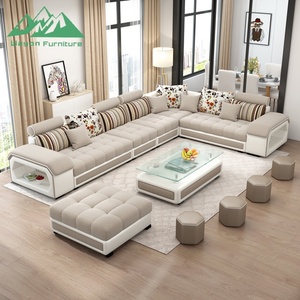 Meubles intelligents modernes en tissu en forme de U, ensemble de luxe intelligent avec musique pour salon Hydz X01, salon modulaire Hydz X01 - Product Image 4