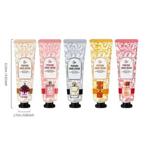 Crème pour les mains nourrissante, hydratante portable, marque privée, soulagement de la peau sèche, hydratante, <span class=keywords><strong>parfum</strong></span>ée, mini crème pour les mains - Product Image 5