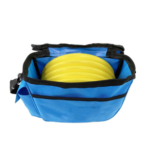 Durable Custom <b>Recycled</b> 600D Shuttle New Disc Golf <b>Bag</b> Starter Disc Organizer <b>Bag</b> - Product Image 2