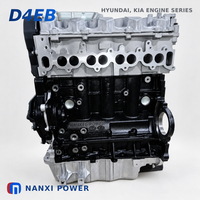 Moteur diesel D4EB Long Block 2.2L neuf, norme Euro IV, 110 kW/4000 tr/min, couple de 335 N.m pour Santa Fe