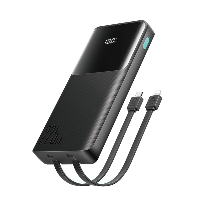 JOYROOM Popular Wholesale 22.5W Fast Charge Power Bank 10000mah Telephone Charger Power Banks with Cable