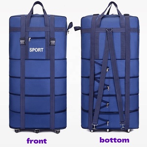Sac de transport pliable à bas <span class=keywords><strong>prix</strong></span> de 22 et 25 pouces, grande capacité, sac à dos pour homme avec 6 roues - Product Image 4