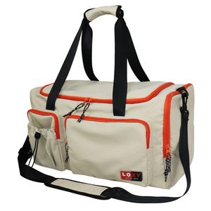 Bolsa de Viaje Deportiva de Nailon de Gran Capacidad con Cierre de Cremallera, Compartimento para Zapatos, Correa de Hombro Extraíble - Product Image 4
