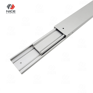 Glissières de tiroir en alliage d'aluminium à roulement à billes micro-glissantes, 2 pièces, quincaillerie de meubles, glissières de tiroir robustes - Product Image 2