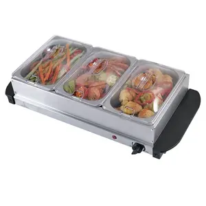 Good Price Electric Hot Plate Buffet Warmer With Warming Pans For Party