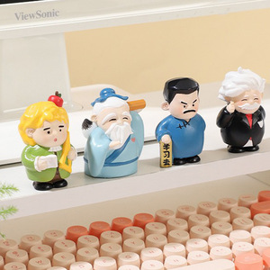 Ruijie Lu Xun Resin Figurine Abstract Cartoon Collectible Art Gift <b>Model</b> <b>D</b>-KSBY-01 - Product Image 4