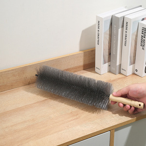 Flexible Nylon Cleaning <b>Brush</b> 43cm Gray For Dust Removal Household Use - Product Image 1