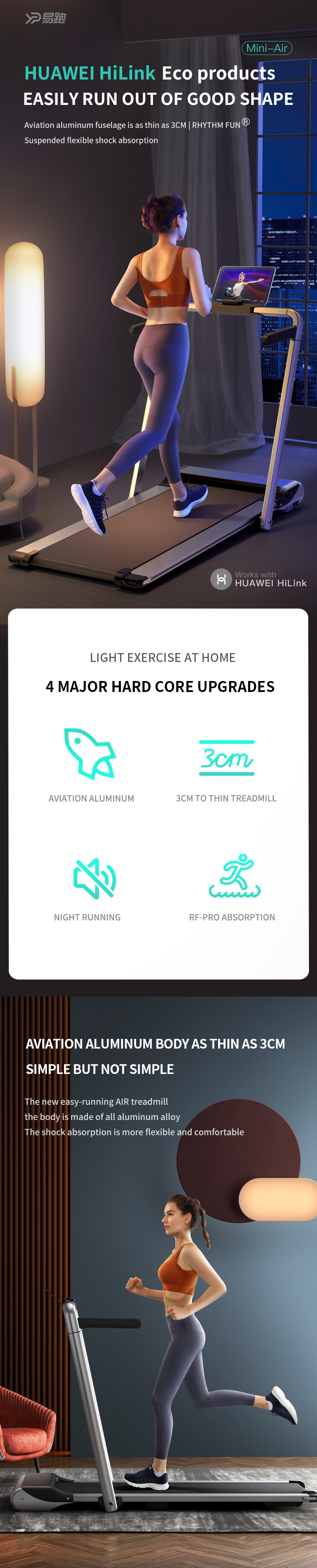 YPOO fitness electric treadmill cheap treadmill high quality treadmill