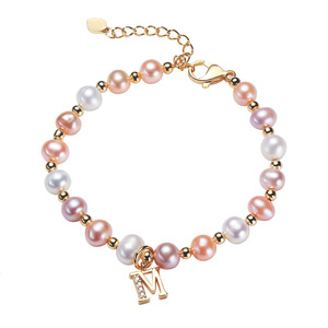 Pulseras de Moda Barroca Suministradas Directamente, Pequeñas Perlas de Agua Dulce Originarias de Yiwu, Joyería Famosa en Internet - Product Image 5