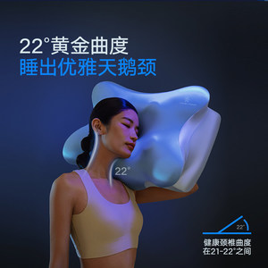 Oreiller en mousse à mémoire de forme Butterfly Deep Sleep, fermeté moyenne, soutien cervical pour adultes, usage domestique - Product Image 4