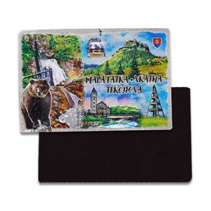 Nouveauté : Aimant de réfrigérateur en aluminium avec impression personnalisée, cadre photo, aimant de réfrigérateur avec vagues - Product Image 2