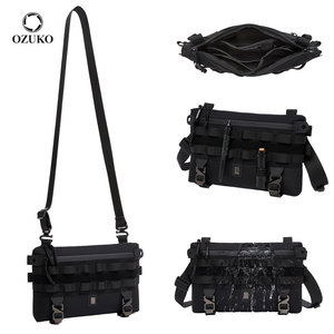 Für 9898 Modische Wasserdichte Umhängetasche für Herren - Luxuriöse Hochwertige Schultertasche mit MOLLE-System Leichte Reise-Kuriertasche 2L - Product Image 1