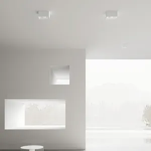 XRZLux-مصباح ليد داخلي قابل للتعديل, مصباح ليد مربع قابل للتعديل لغرف المعيشة بقوة 10 وات