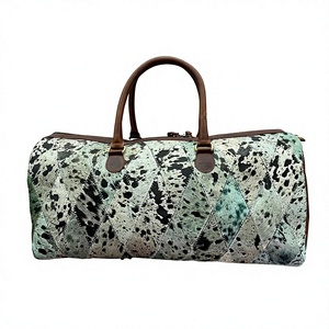 Wholesale High Quality Durable Genuine Leather Vintage Unisex Handbags Adults Large Capacity Storage Travelling Bag Characters - Product Image 3